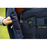 Recuptex deken Light Navy/Orange